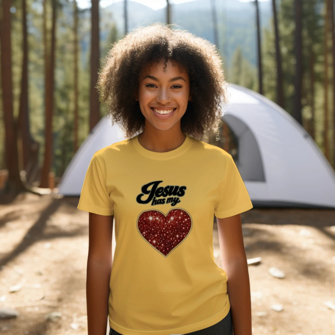 Jesus Has My Heart - Tee