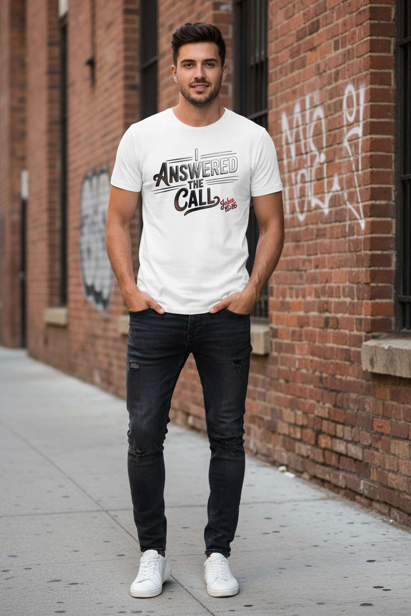 I Answered the Call - Men's Urban Mockup