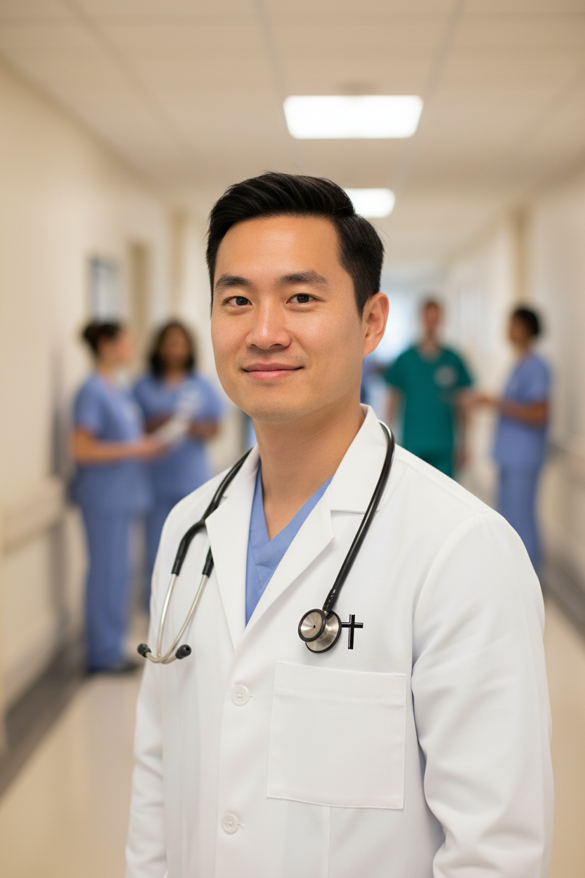 Lab Coat - Cross