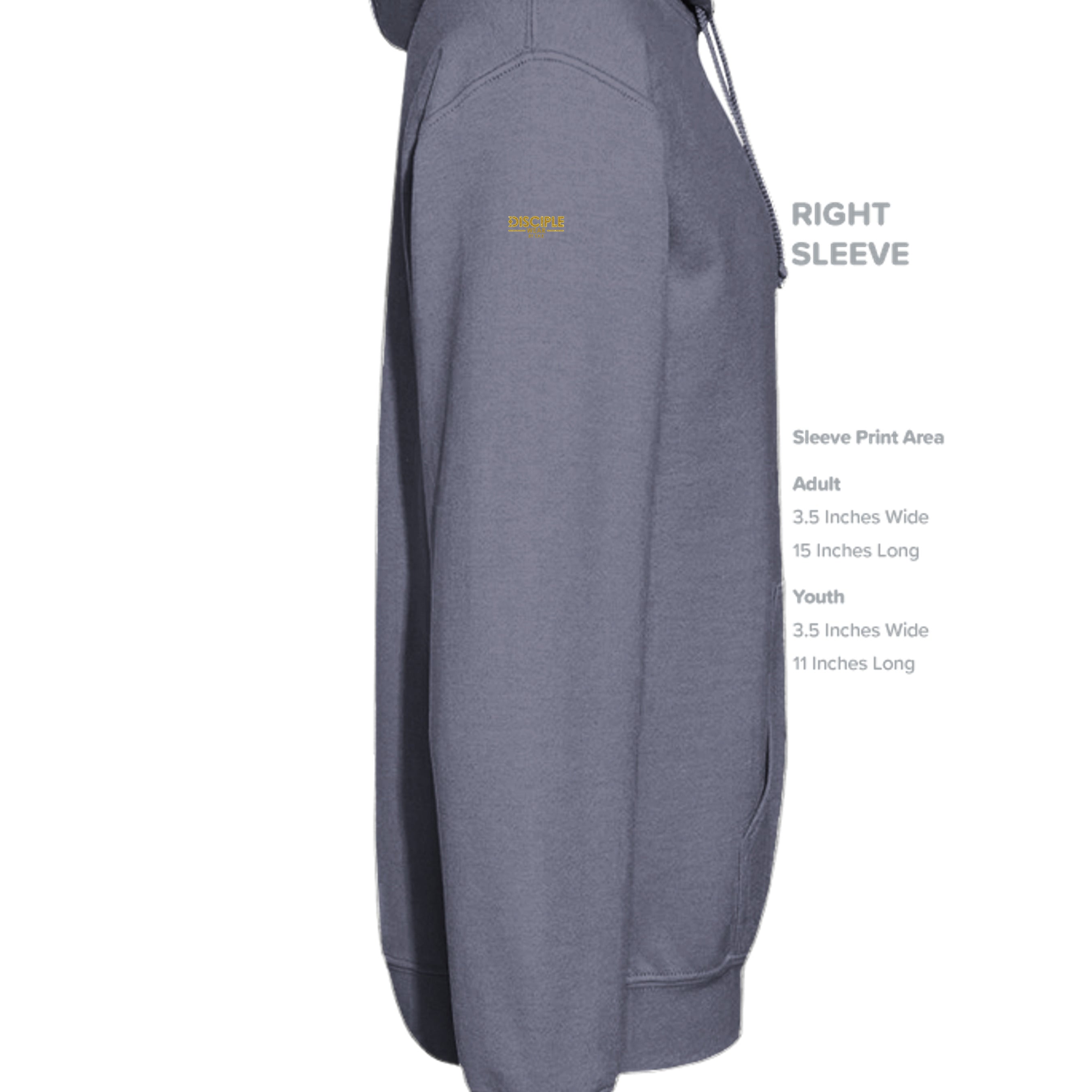 True Navy Hthr - LST406 - SLEEVE_RIGHT
