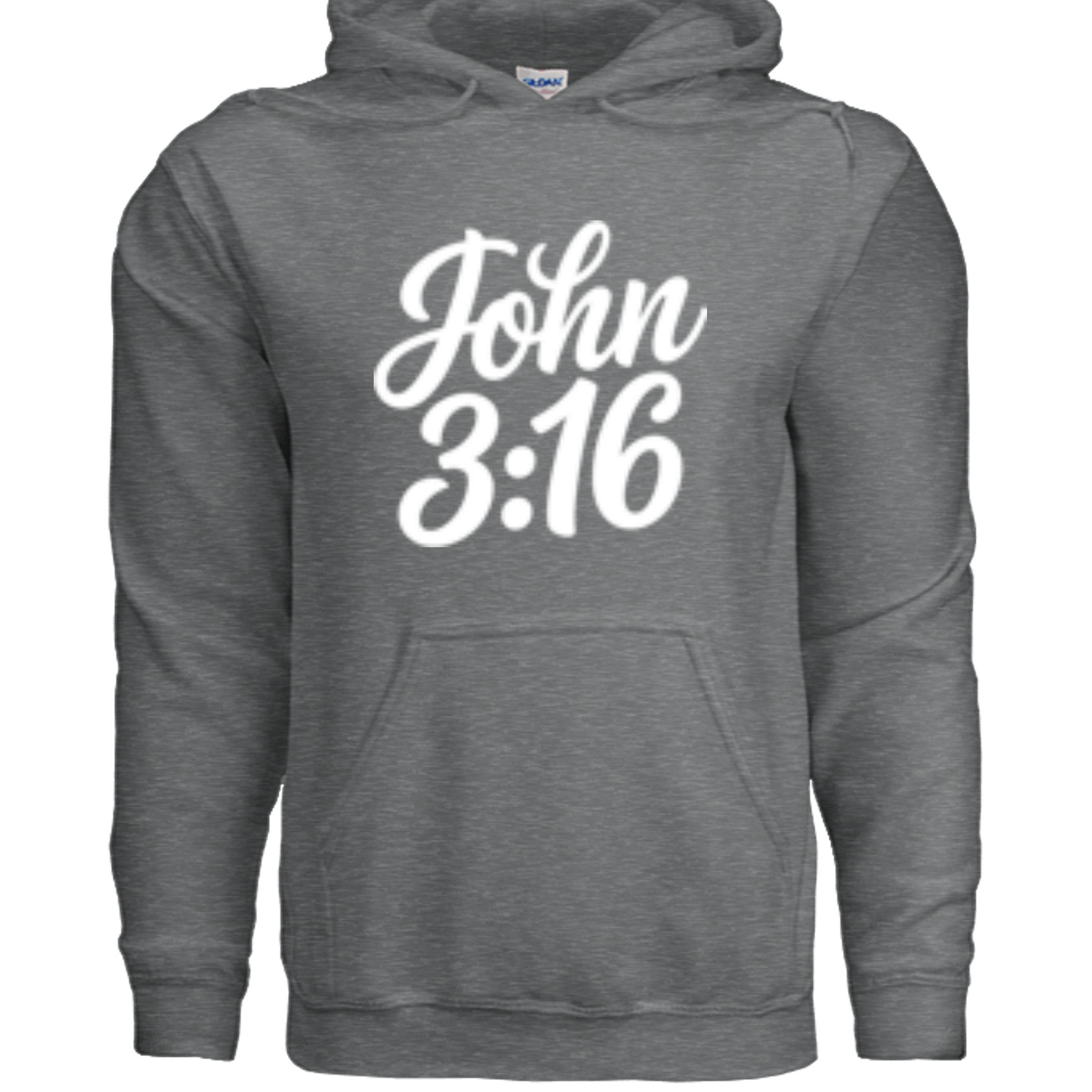 Fan Charcoal Heather - G185 - FRONT