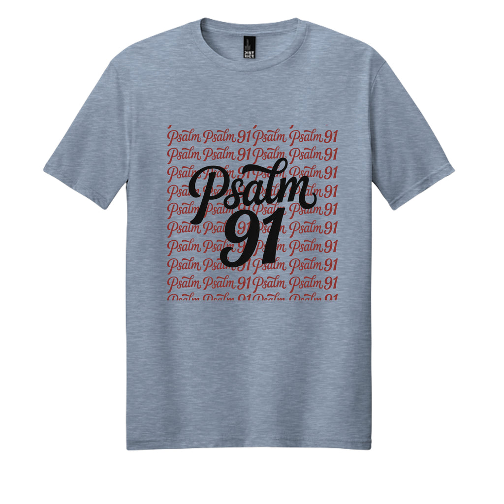 Flint Blue Heather - DM108 - FRONT