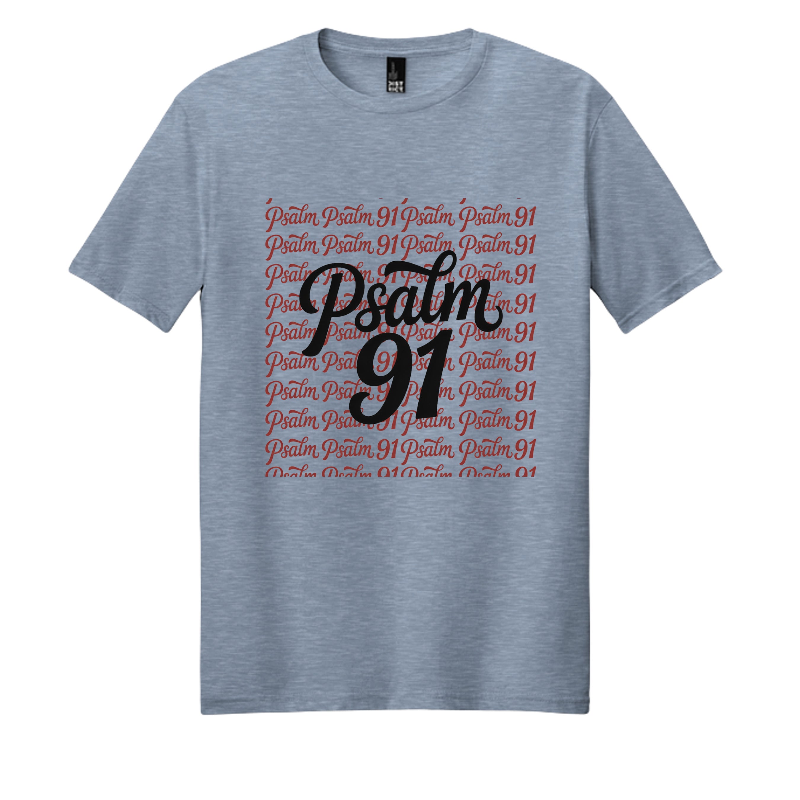 Flint Blue Heather - DM108 - FRONT