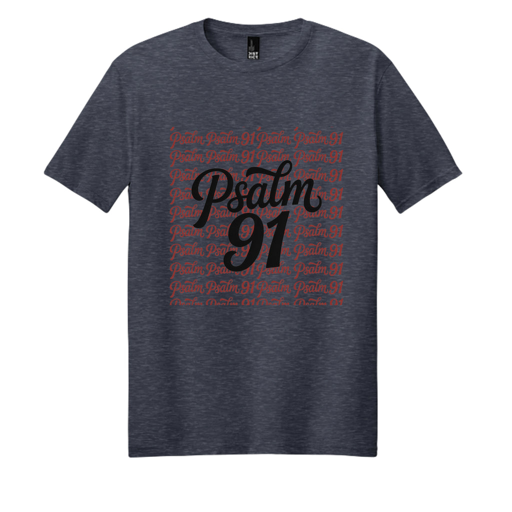 Heathered Navy - DM108 - FRONT