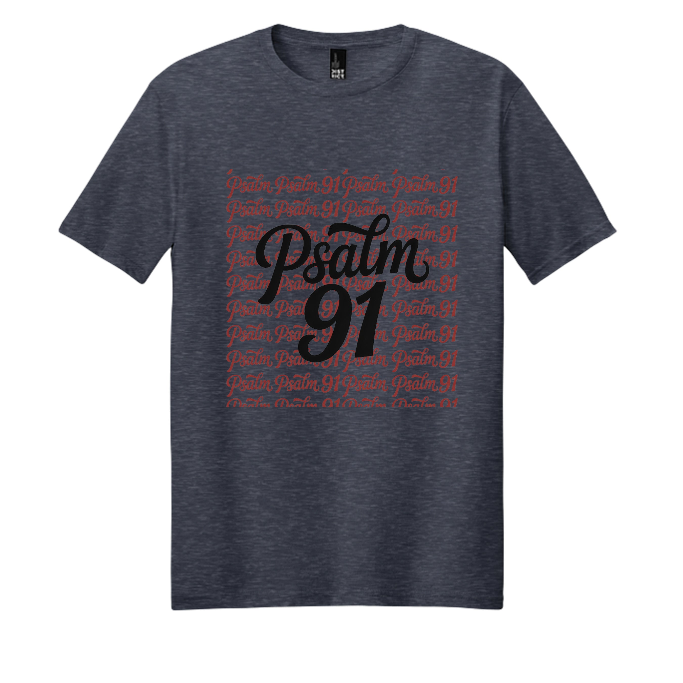 Heathered Navy - DM108 - FRONT