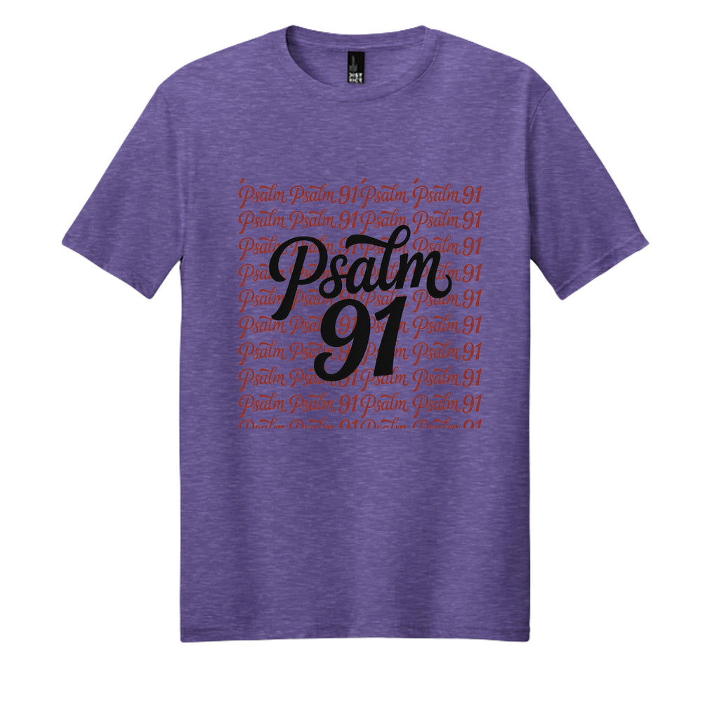Electric Purple Heather - DM108 - FRONT