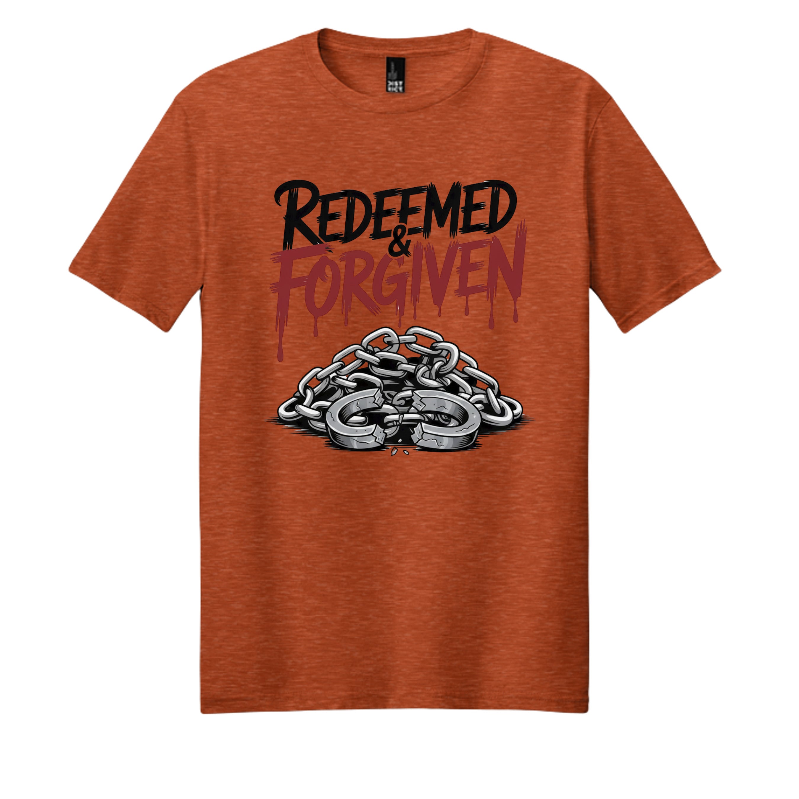 Deep Orange Heather - DM108 - FRONT
