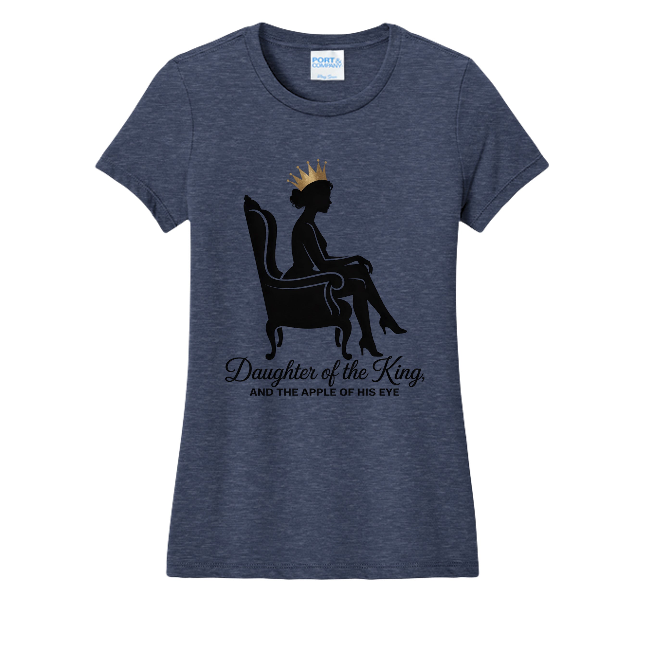 Heather Navy - LPC450 - FRONT