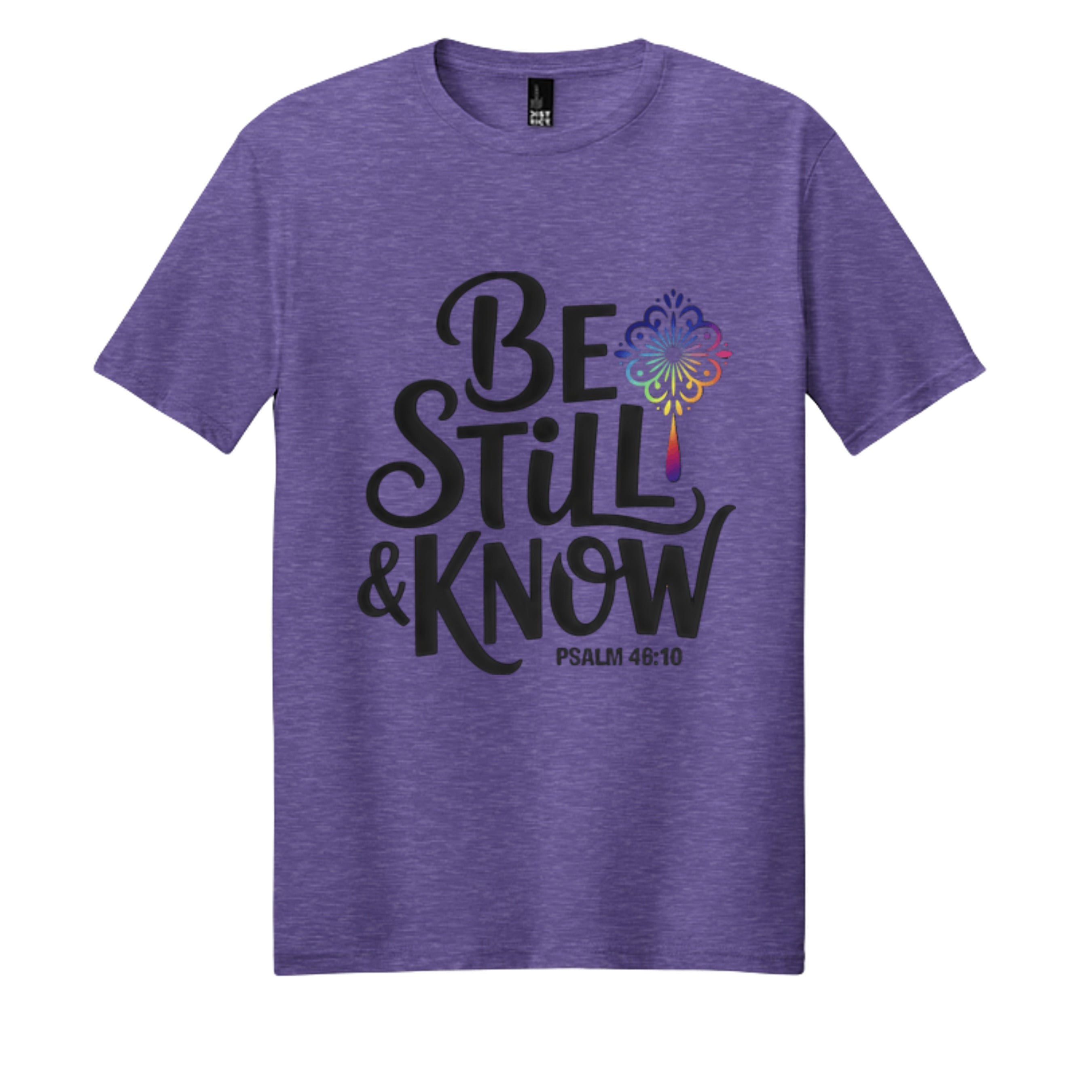 Electric Purple Heather - DM108 - FRONT