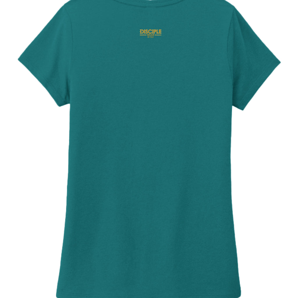 Heathered Teal - DM1350L - BACK
