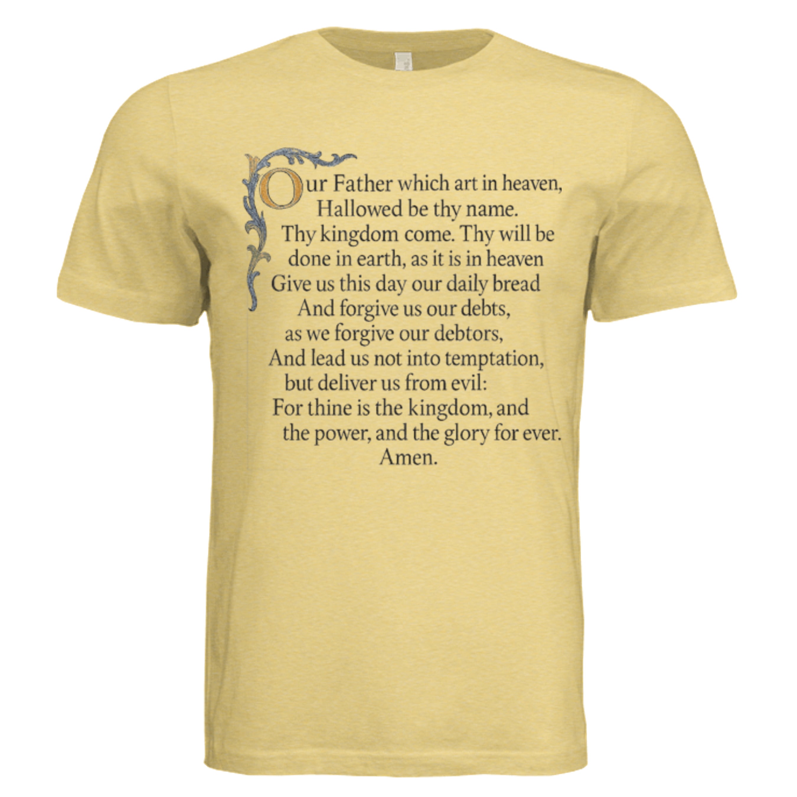Pale Yellow Triblend - 3413C - FRONT