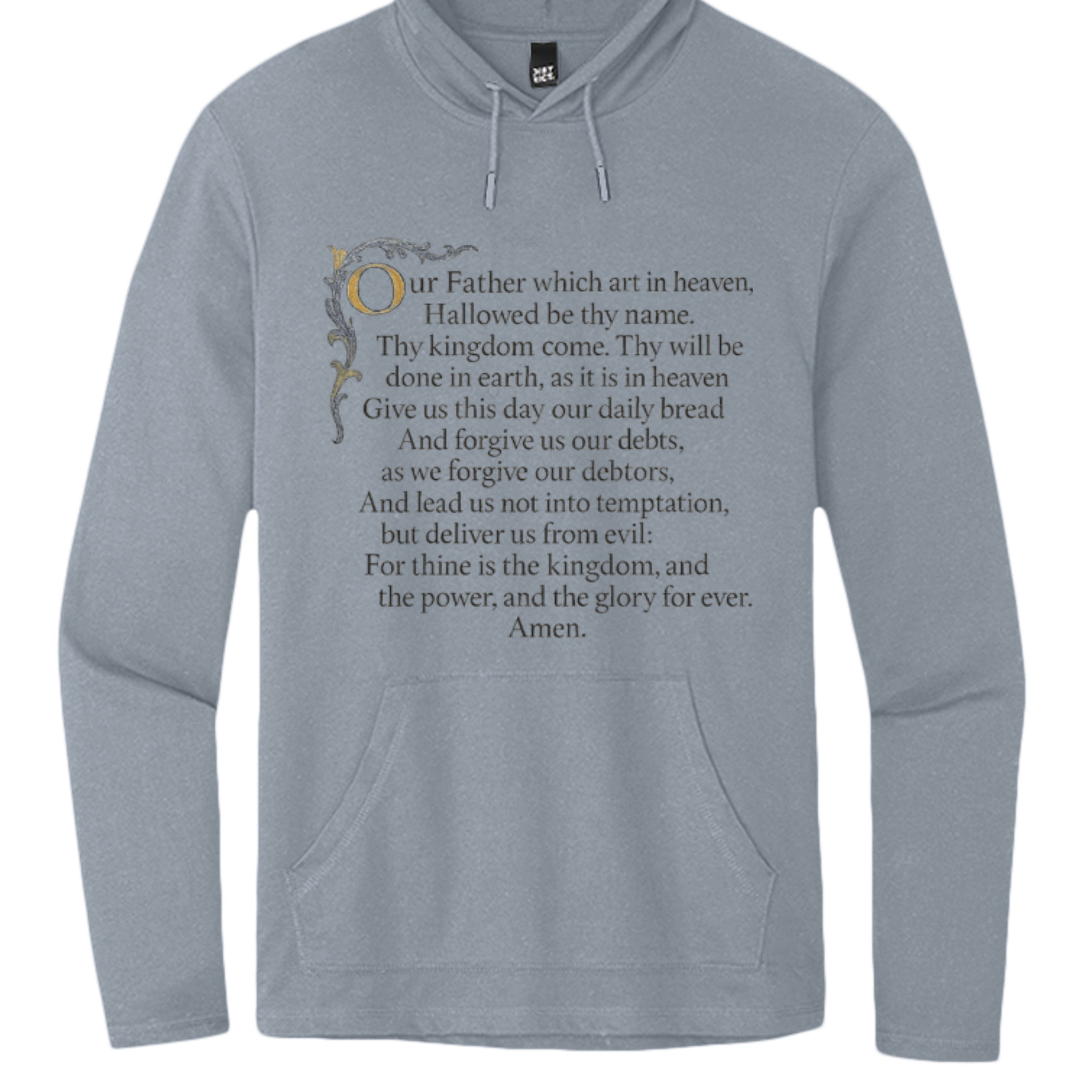 Flint Blue Heather - DT571 - FRONT