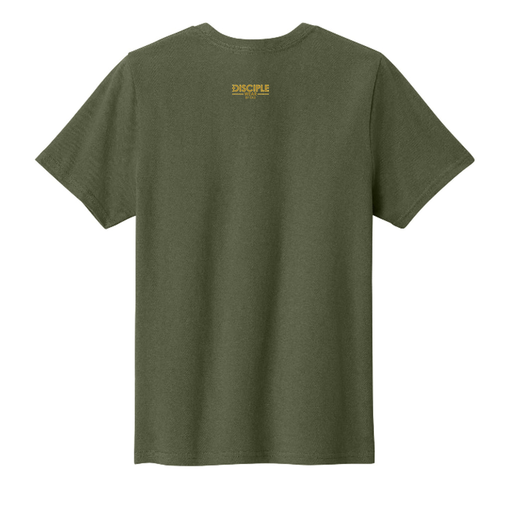 Olive Drab Green - PC43Y - BACK