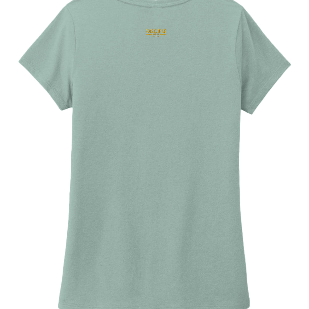 Heathered Dusty Sage - DM1350L - BACK