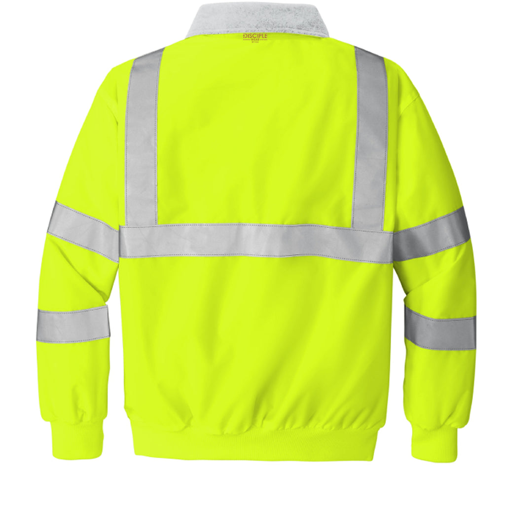 Safety Yellow - SRJ754 - BACK